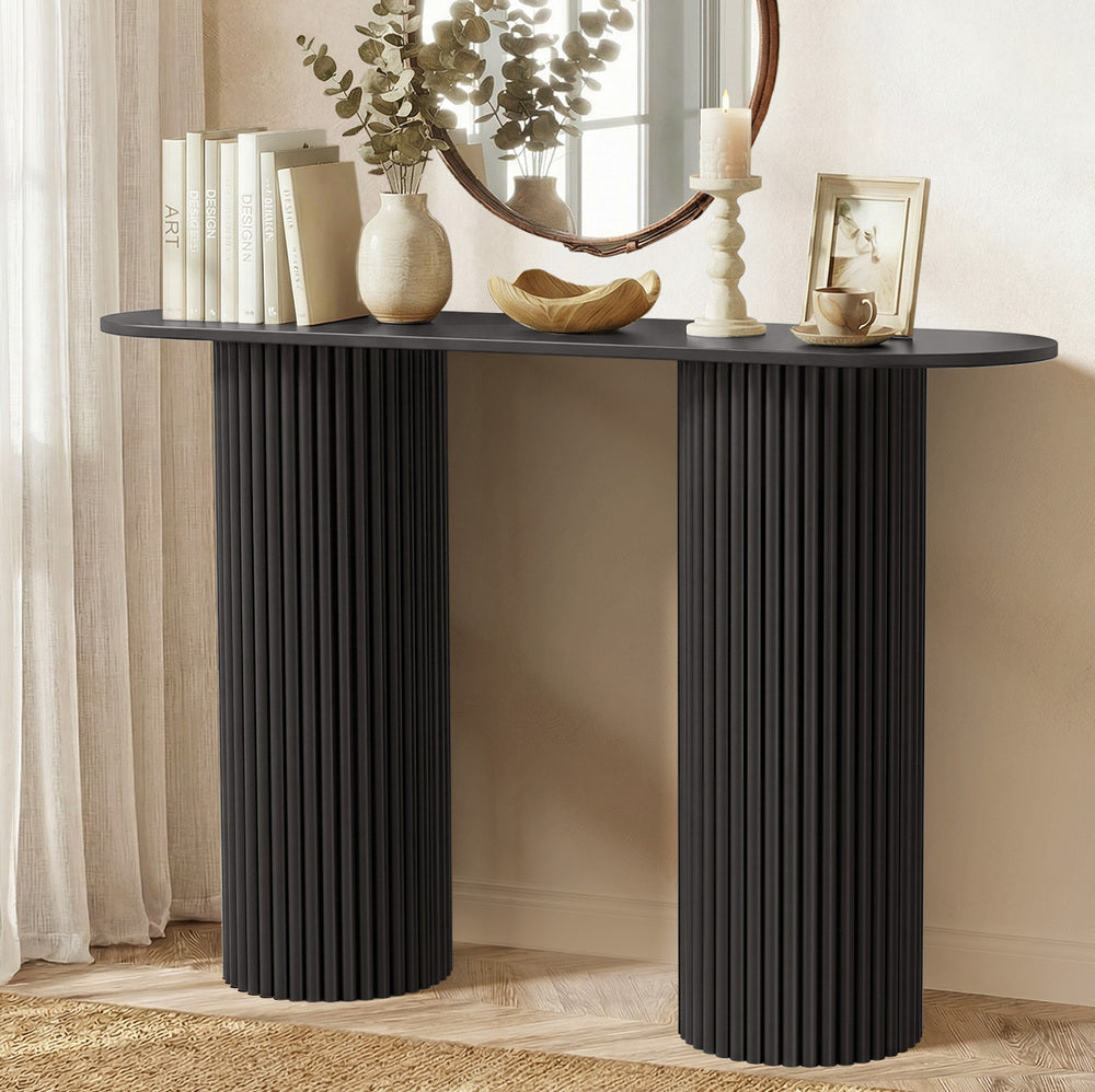Black table 115x35x76.5cm, view 9