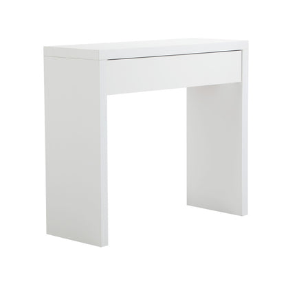 Console Table with Drawer White