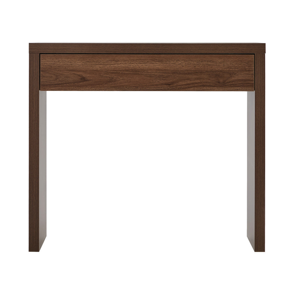 Walnut Console Table Drawer Hallway Sofa | HomeAndLiving