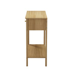 2-tier Console Table 100cm with 2 Storage Drawer
