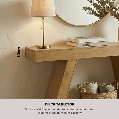 Console Table Hallway Narrow Table Entryway Display Shelf