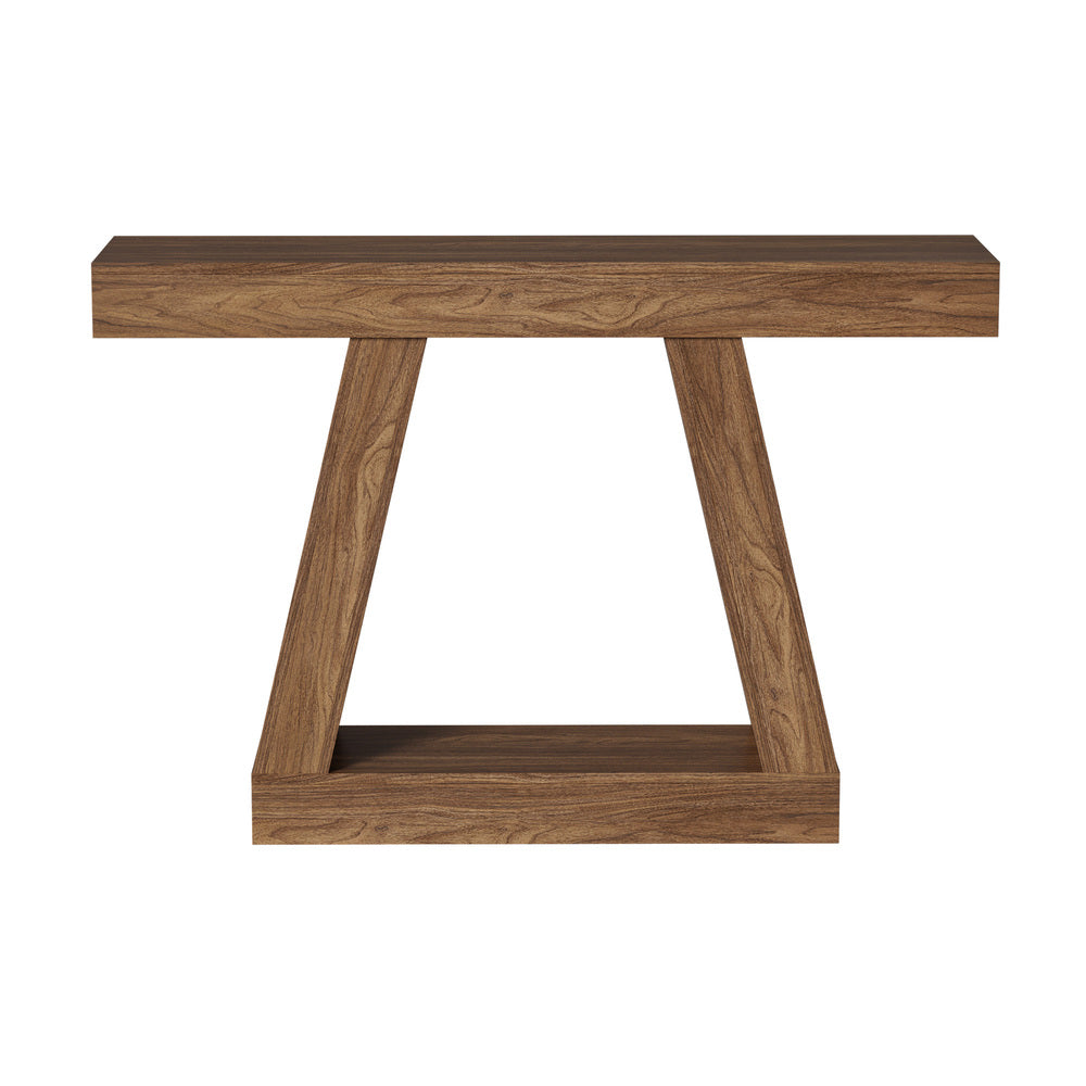 Walnut Console Table Hallway Display 120cm | HomeAndLiving
