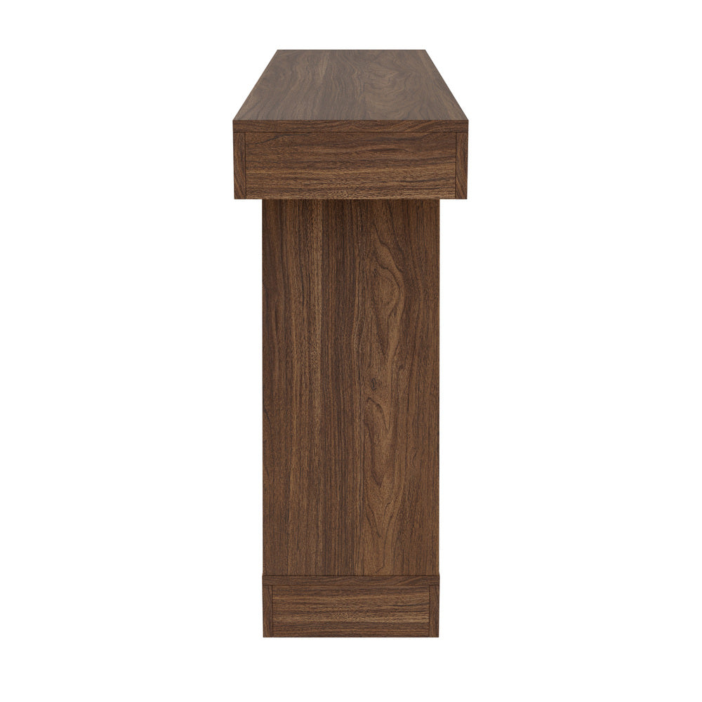 Walnut Console Table Hallway Display 120cm | HomeAndLiving