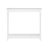 2-Tier Console Table X-Design Wooden White