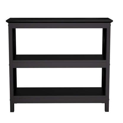 3-Tier Console Table X-Design Wooden Black