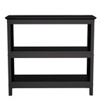 3-Tier Console Table X-Design Wooden Black