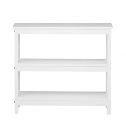 3-Tier Console Table X-Design Wooden White