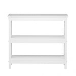 3-Tier Console Table X-Design Wooden White