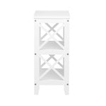 3-Tier Console Table X-Design Wooden White