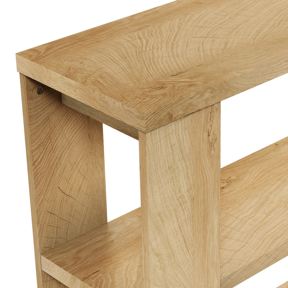 Console Table Natural Wood 120x29x80cm