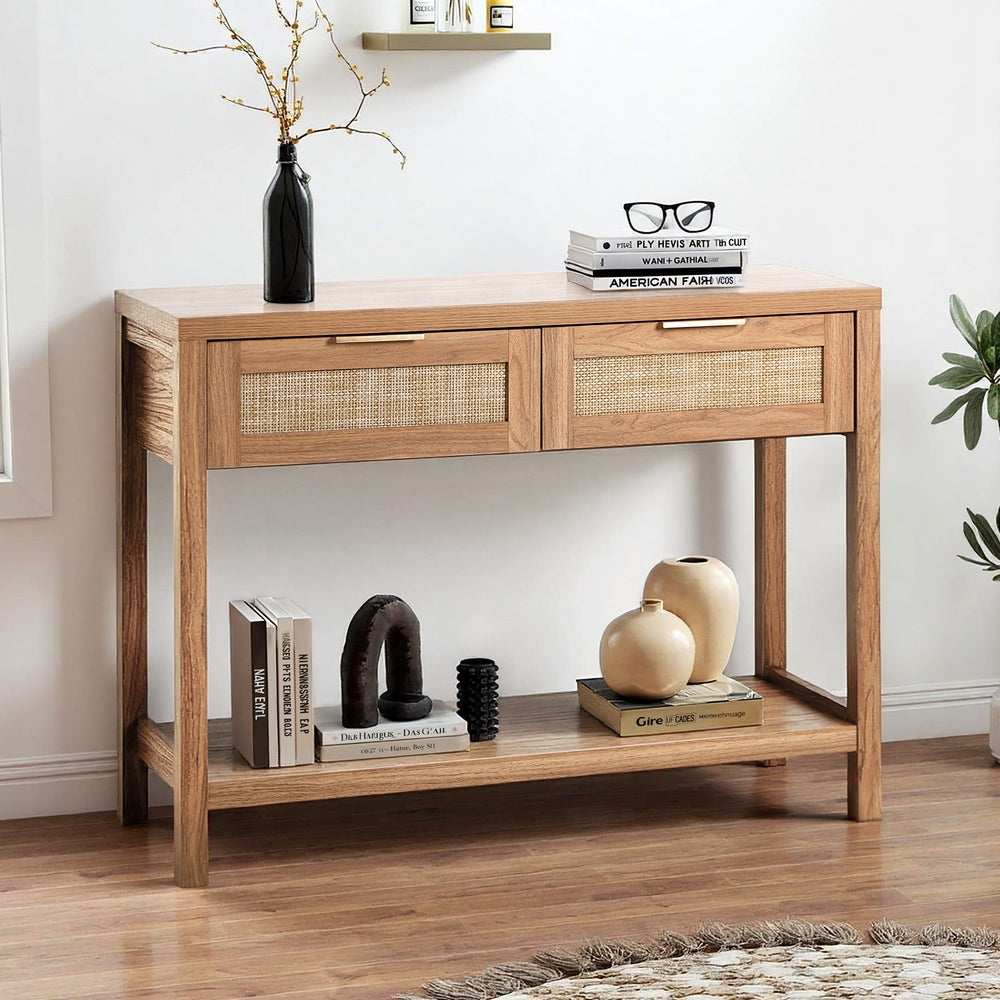 21 Drawer Tallboy Dresser Bedroom Storage Cabinet Natural Wood