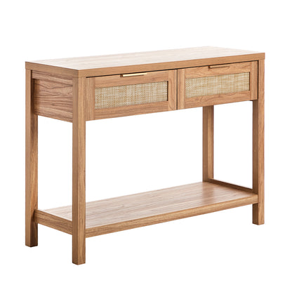 17 Drawer Tallboy Dresser Bedroom Storage Cabinet Natural Wood