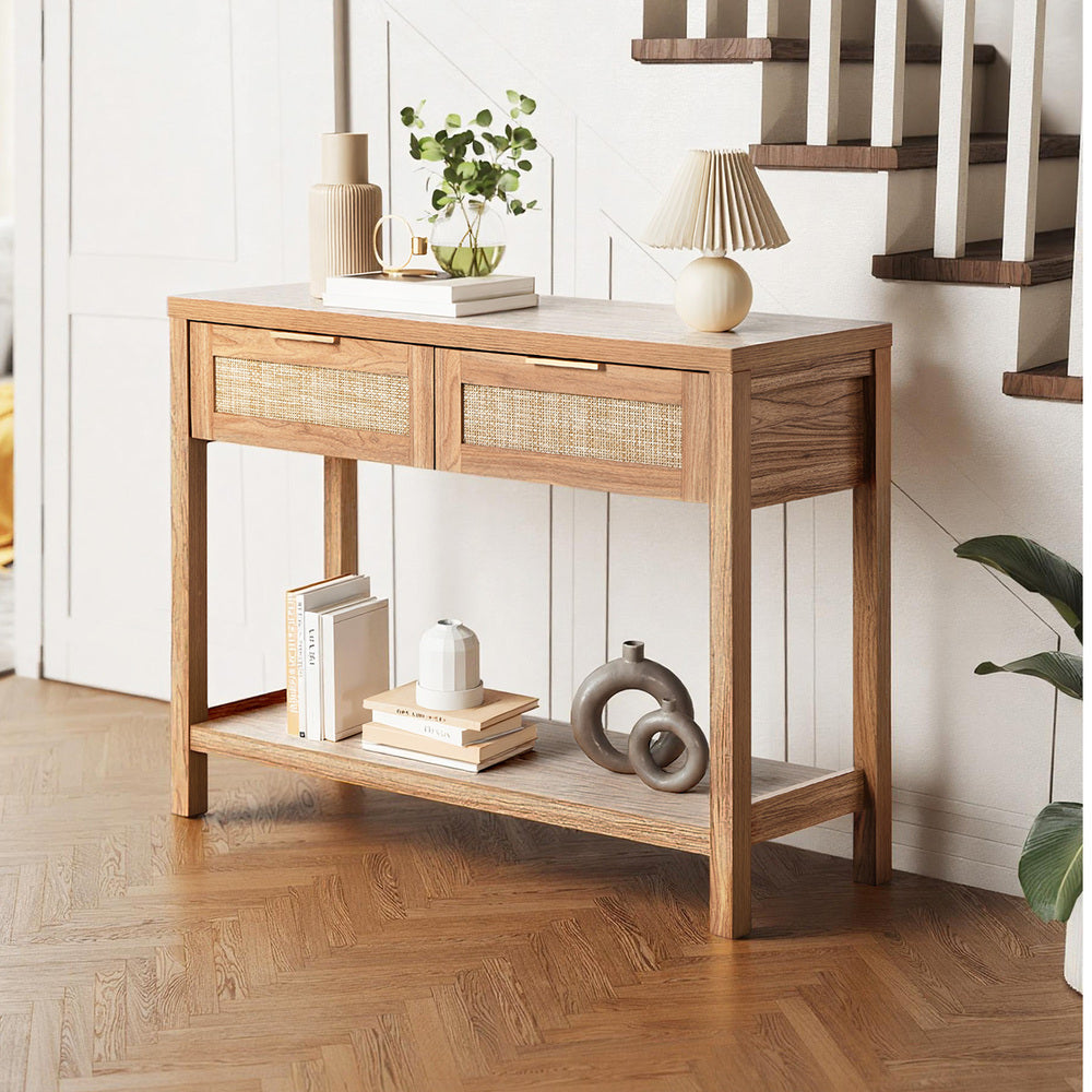 25 Drawer Tallboy Dresser Bedroom Storage Cabinet Natural Wood