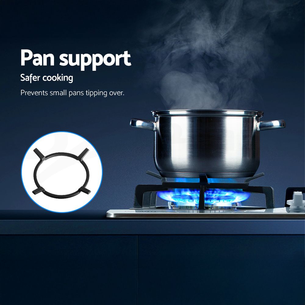 Gas Cooktop 60Cm 4 Burner Silvir