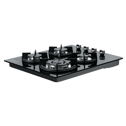 Gas Cooktop 60Cm Stove Hob Black