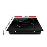 Induction Cooktop Electric Ceramic Glass Kitchen Cooker 30cm