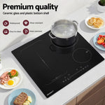 60cm Electric Induction Cooker Built-In Kitchen Cooktop Appliance