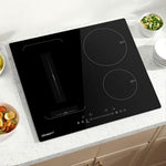 60cm Electric Induction Cooker Built-In Kitchen Cooktop Appliance