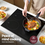 60cm Electric Induction Cooker Built-In Kitchen Cooktop Appliance
