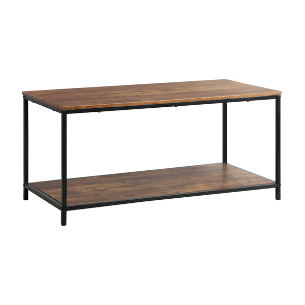  Coffee Table Side Table Storage Rack Shelf 2-Tier Industrial Furniture