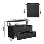 Wooden Armchair Lounge Sofa Fabric Accent Chair Living Room Seat Black /Natural/White