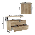 Wooden Armchair Lounge Sofa Fabric Accent Chair Living Room Seat Black /Natural/White