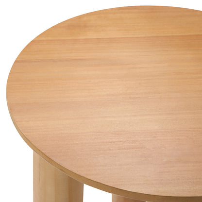 Coffee Table Side End Tables Round Wooden