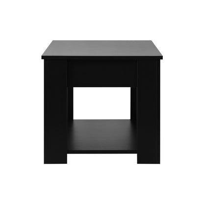 Elegant Lift-Up Top Coffee Table with White Finish and Ample Storage Space