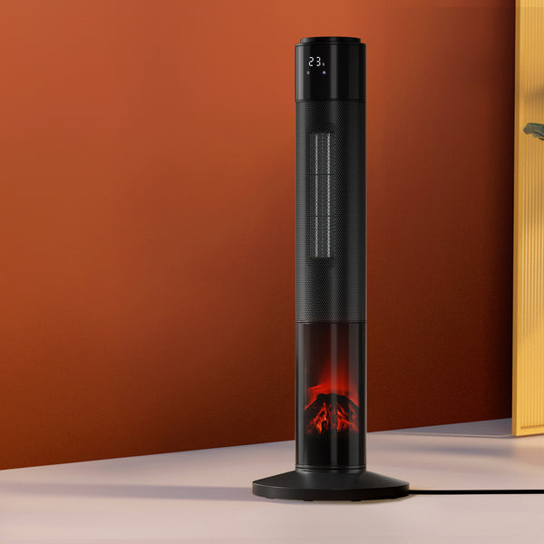  Ceramic Tower Heater 3D Flame 2000W