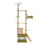Cat Tree Tower Scratching Post 196cm Condo House Bed Furniture