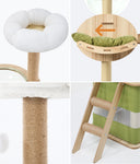 Cat Tree Tower Scratching Post 196cm Condo House Bed Furniture