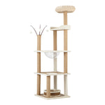 Cat Tree Rattan Cat Scratching Post 164CM