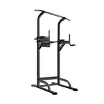 Versatile Workout Hub: Power Tower with Integrated Weight Bench and Pull-Up Bar