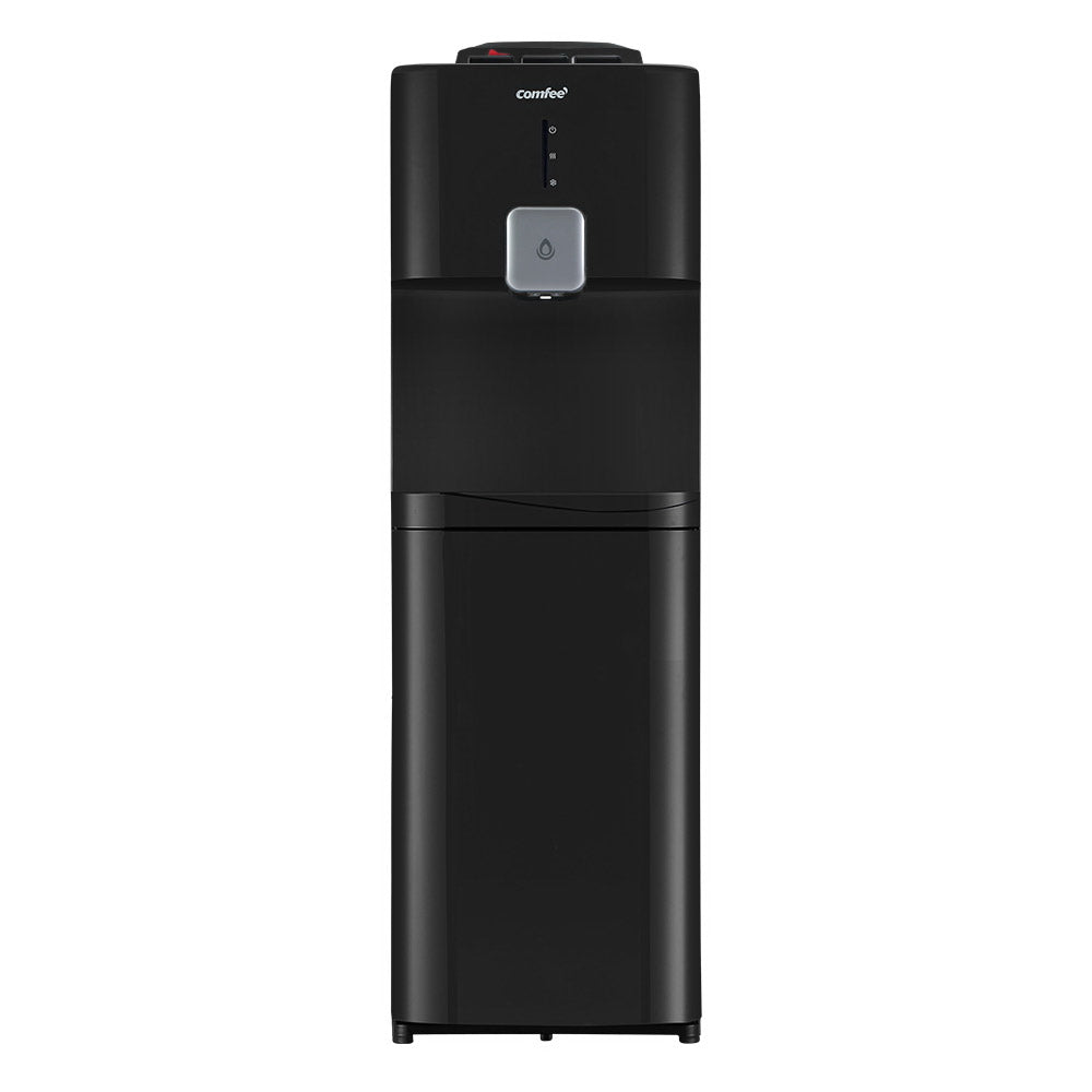 Water Dispenser Cooler Hot Cold Taps Purifier Stand 20L Cabinet Black