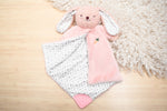 Snuggle buddy berry bunny blanket