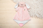 Snuggle buddy berry bunny blanket