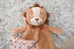 Snuggle buddy hugsworth lion  blanket