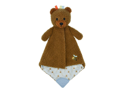 Snuggle buddy maple bear blanket