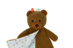 Snuggle buddy maple bear blanket