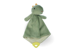 Snuggle buddy minty dinosaur blanket