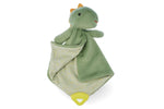 Snuggle buddy minty dinosaur blanket