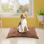 Made Comfy Pet Futon Dog 90cm Wool Blend Medium - Brown