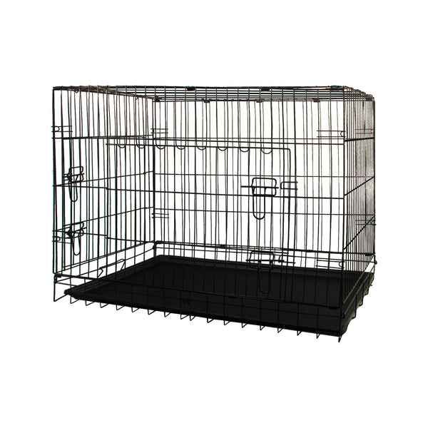  Royale 36in Foldable Pet Wire Dog Crate Medium Safe Portable Kennel