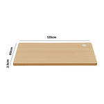 Board only for Standing Desk Adjustable Sit Stand Table Oak