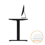Board only for Standing Desk Adjustable Sit Stand Table White