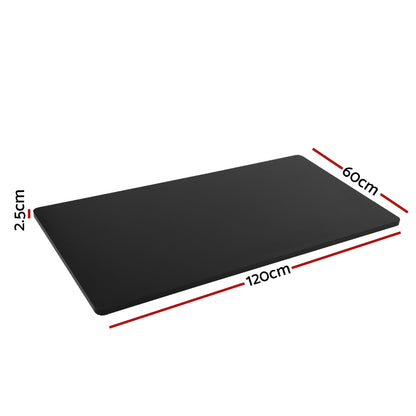 Adjustable Motorised Electric Standing Desk Top- Black