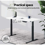 Standing Desk Top Adjustable Motorised Electric Sit Stand Table White