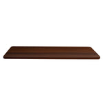 Adjustable Motorised Electric Desk Top - Walnut