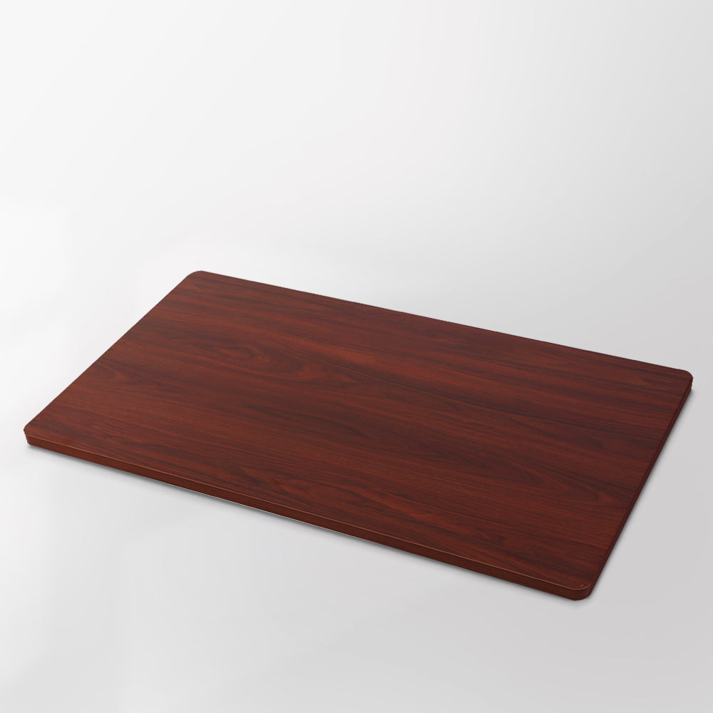 Adjustable Motorised Electric Desk Top - Walnut