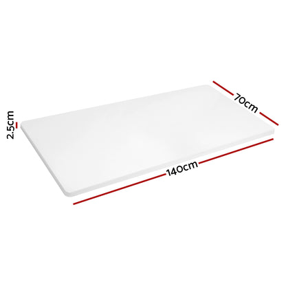 Adjustable Motorised Electric Desk Top - White